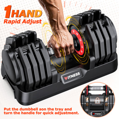 10 in 1 Adjustable Dumbbells